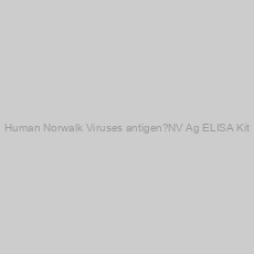 Image of Human Norwalk Viruses antigen?NV Ag ELISA Kit